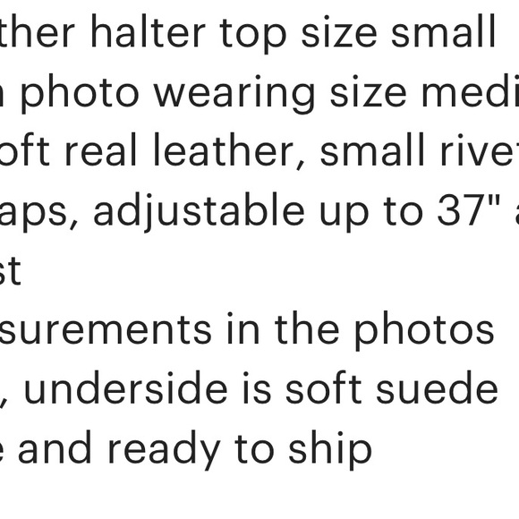 Friends of Hell Leather Bra Top with Fringe - Picture 5 of 6